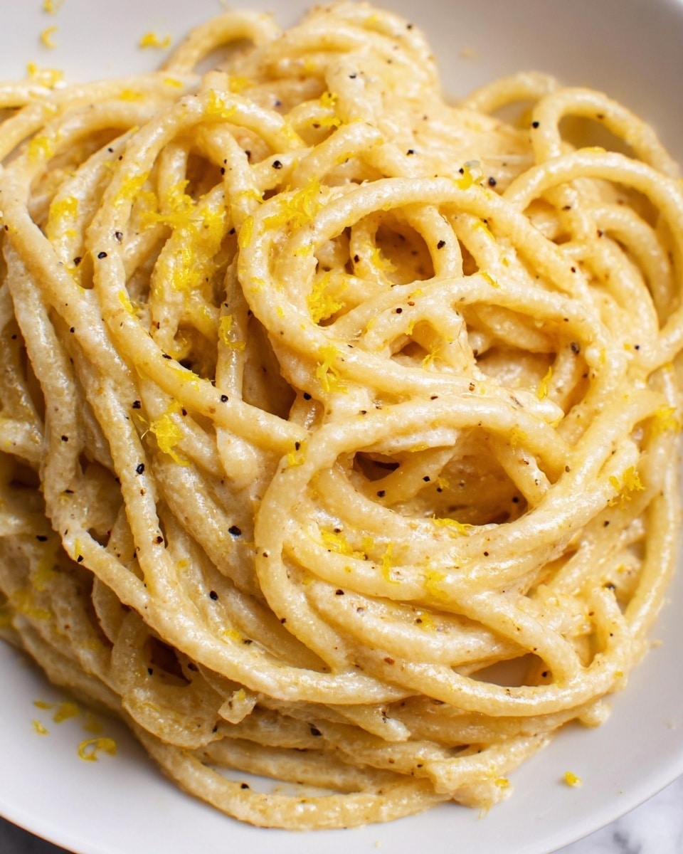 Lemon Cacio E Pepe Recipe