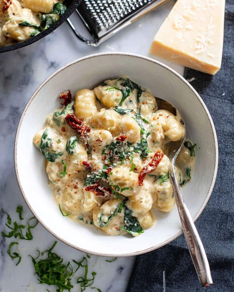 Creamy Chicken Parmesan Gnocchi Recipe