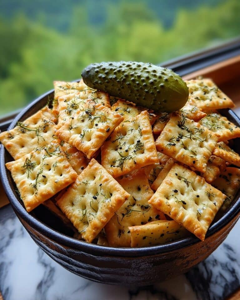 Dill Pickle Chex Mix: A Tangy Snack Sensation Recipe