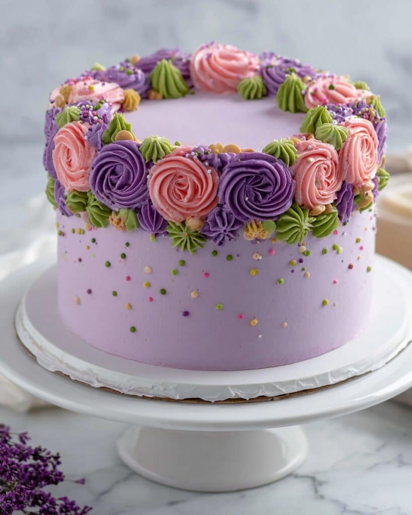 Earl Grey Lavender Cake Recipe