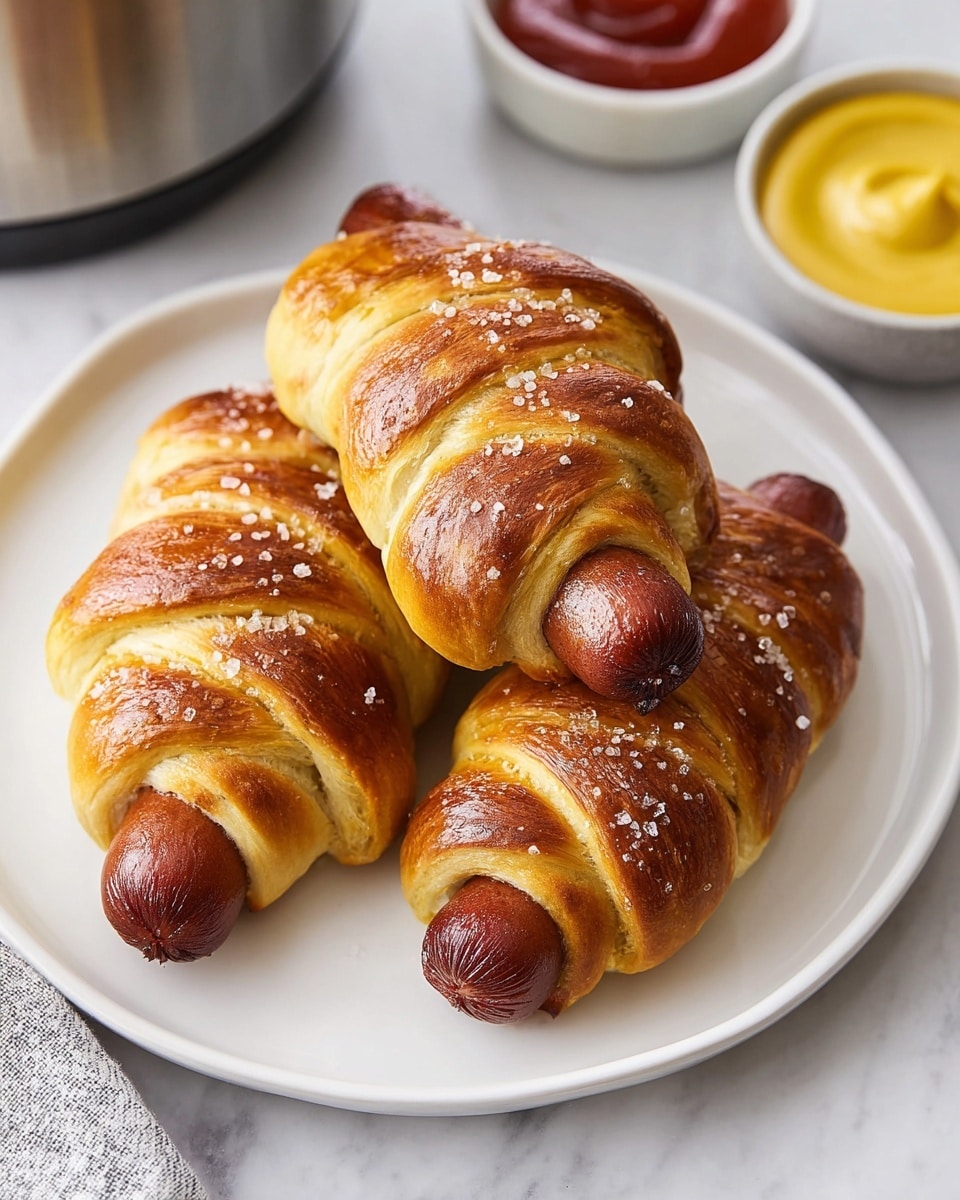 Air Fryer Pretzel Dogs Recipe