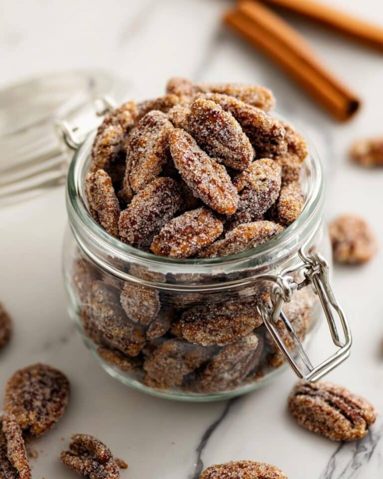 Air Fryer Candied Pecans Recipe