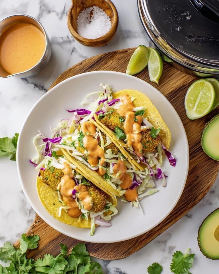 Air Fryer Avocado Tacos Recipe