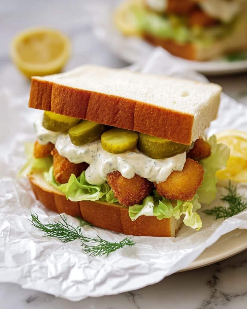 Fish Finger Sandwiches Recipe