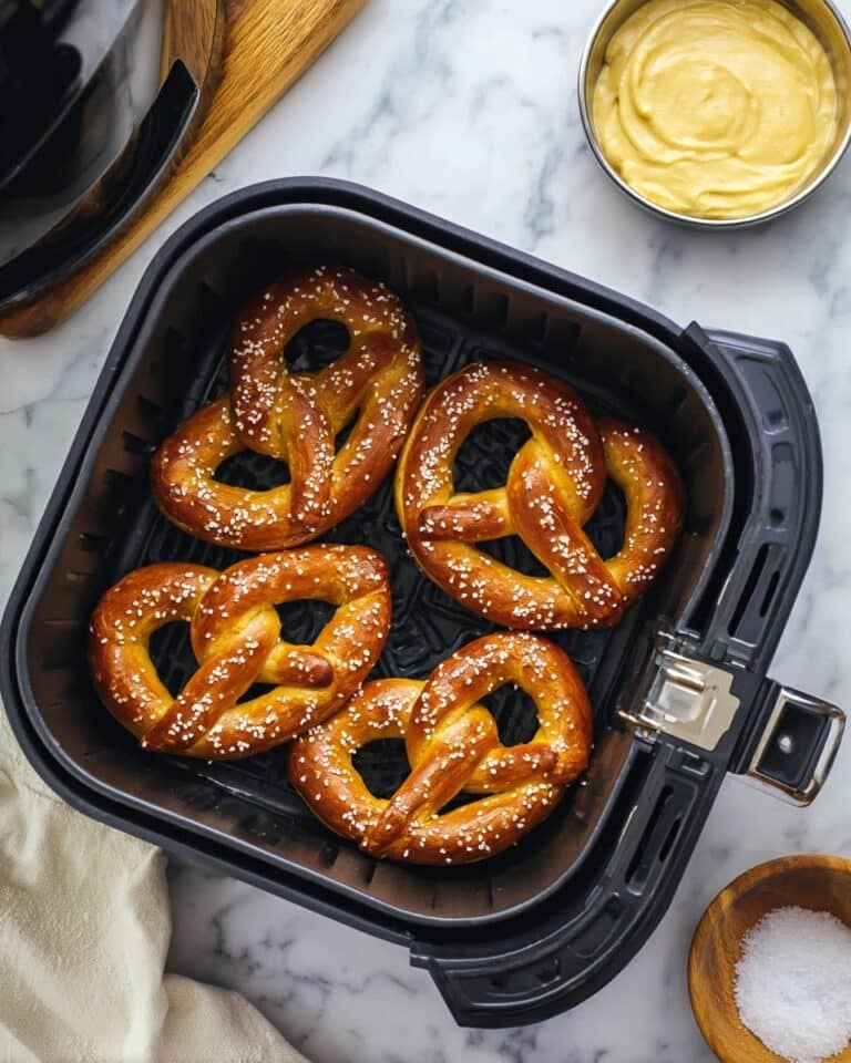Air Fryer Frozen Pretzel Recipe
