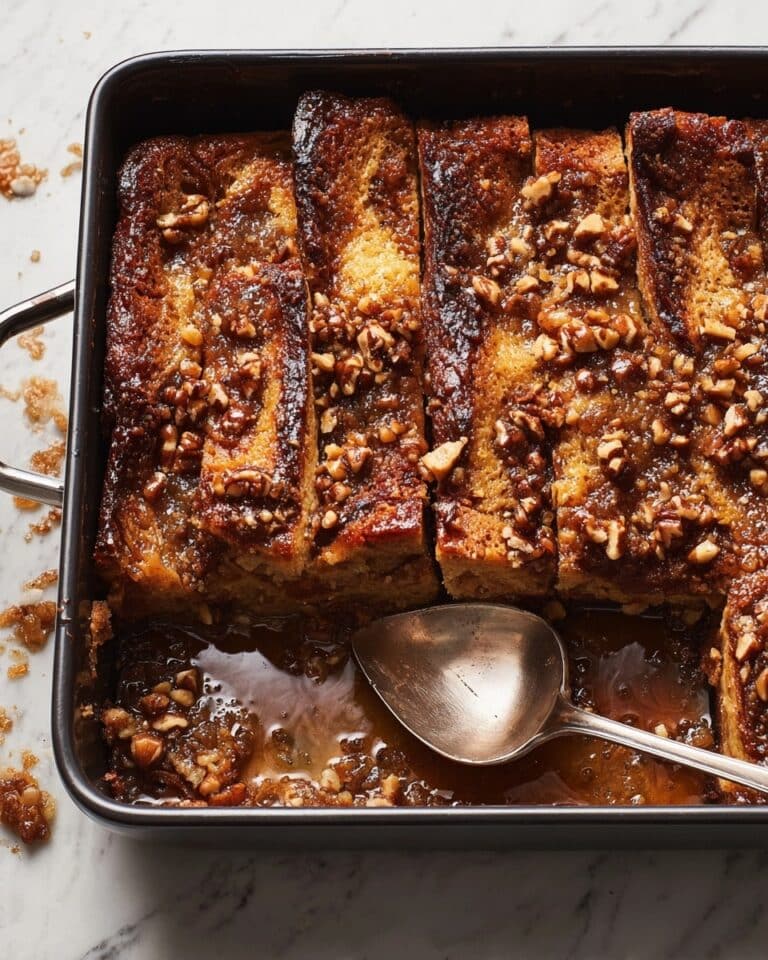Overnight French Toast with Pecan Brown Sugar Topping Recipe