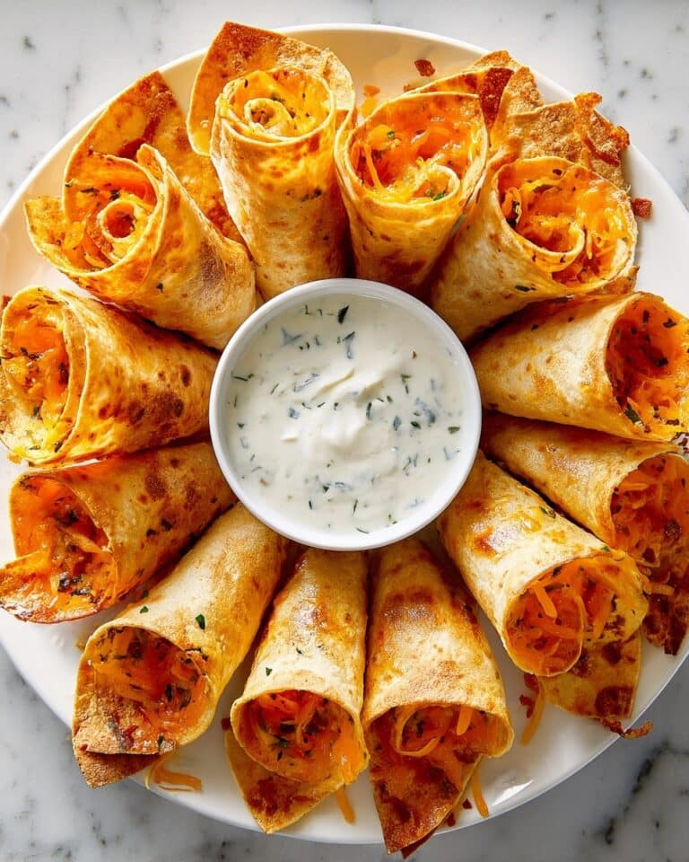 Blooming Quesadilla Ring Recipe