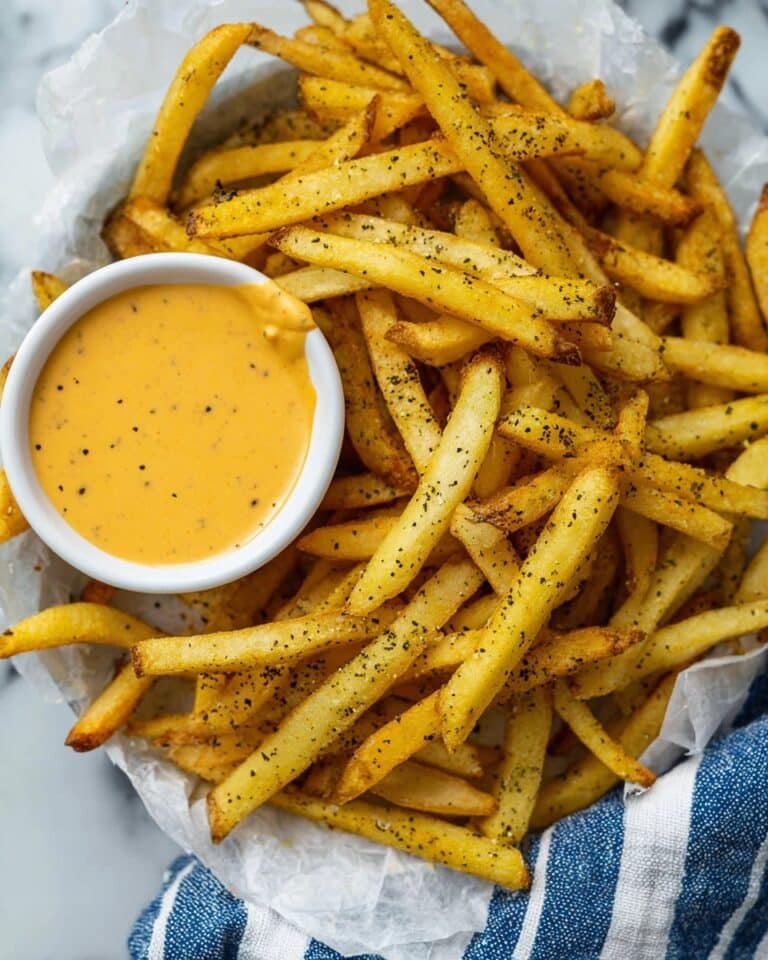 Cheese Sauce for Fries Recipe