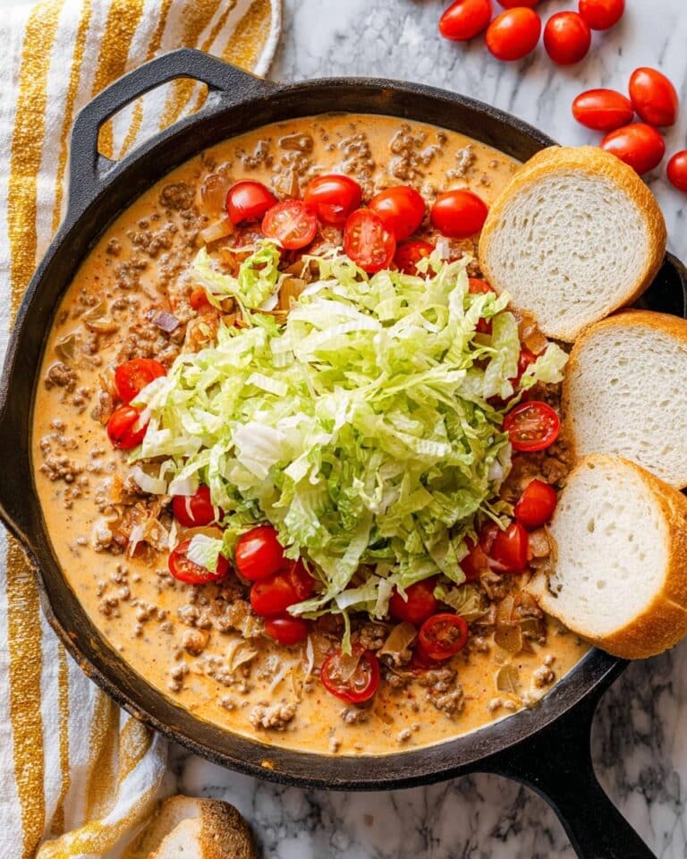 Cheeseburger Dip Recipe