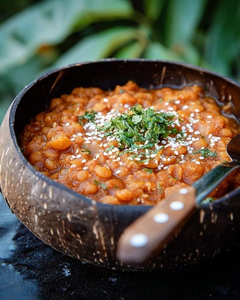 High Protein Vegan Split Pea Stew Recipe
