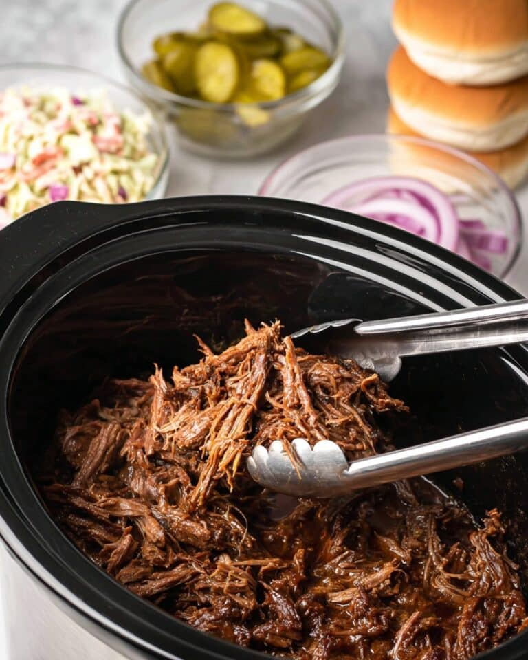 Slow Cooker BBQ Beef Recipe