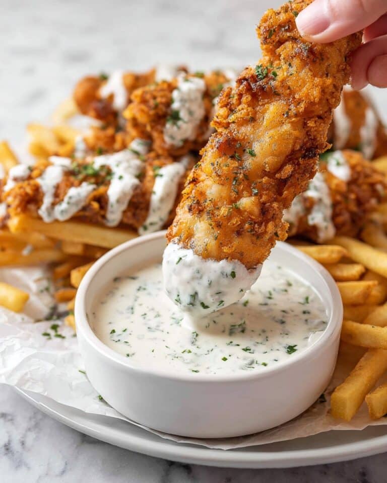 Buttermilk Chicken Tenders with Buttermilk Ranch Recipe