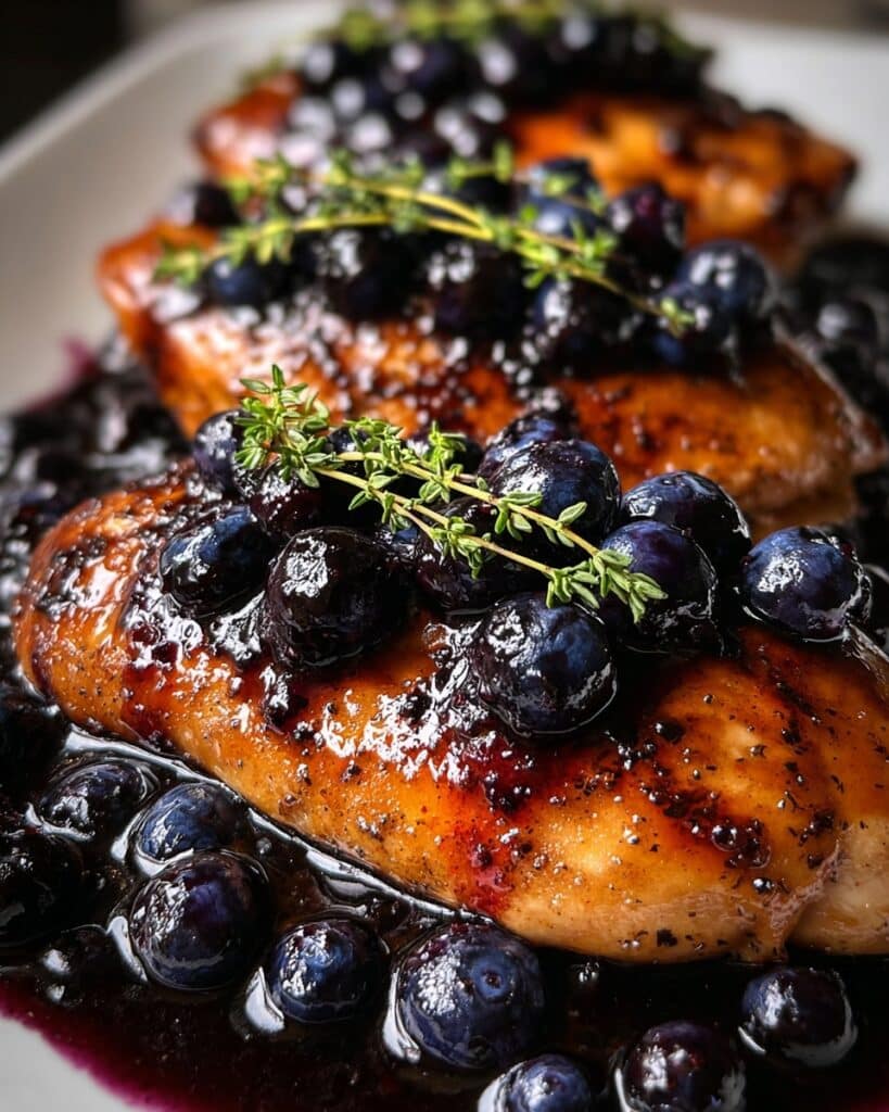 Blueberry Thyme Chicken Recipe