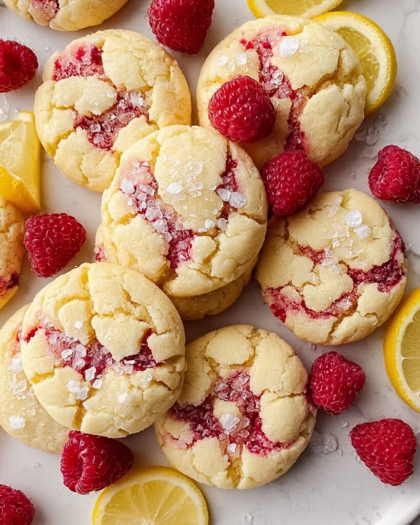 Lemon Raspberry Cookies Recipe