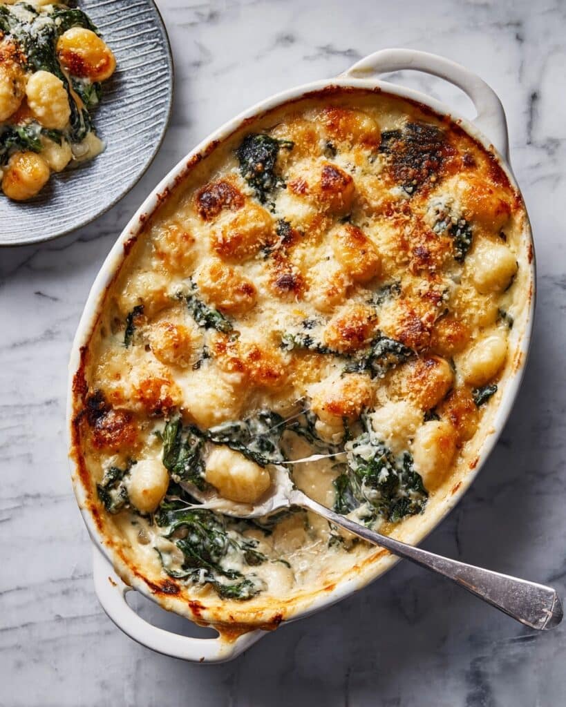 Creamy Kale & Gnocchi Bake Recipe
