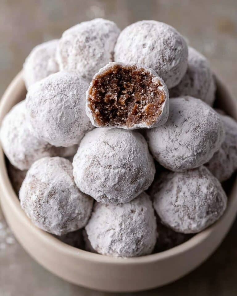 Chocolate Snow Ball Cookies Recipe