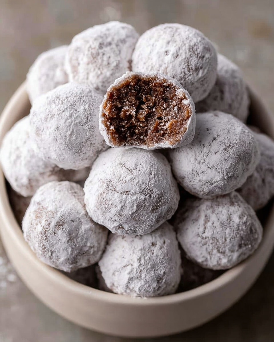 Chocolate Snow Ball Cookies Recipe