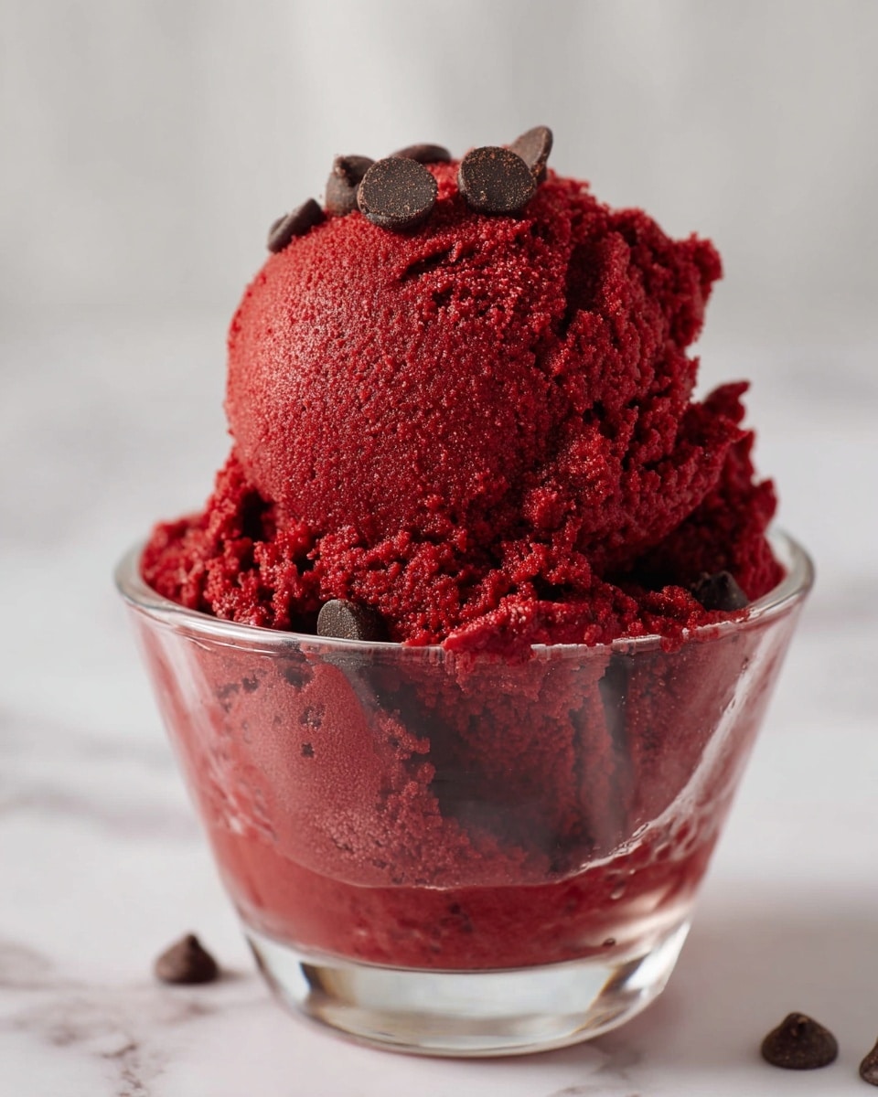 Red Velvet Edible Cookie Dough Recipe