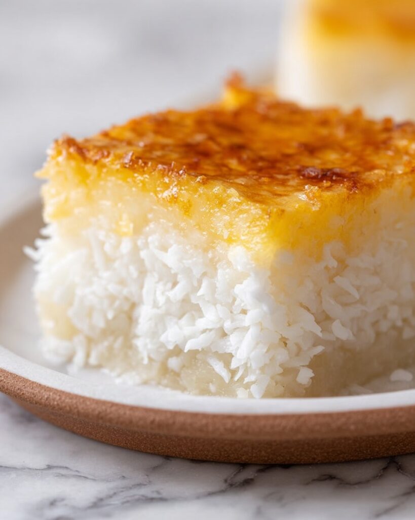 Sticky Coconut Cake Recipe