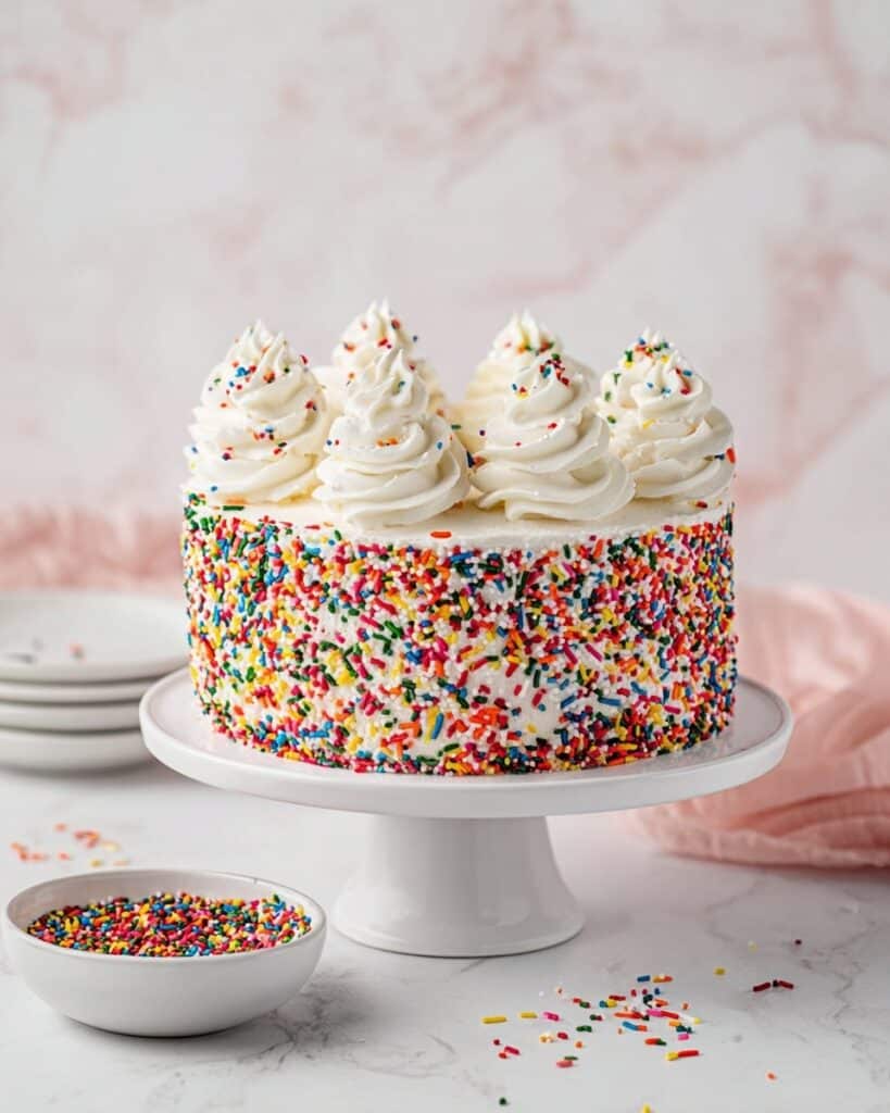 Gluten-Free Funfetti Birthday Cake Recipe