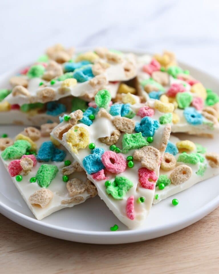 Lucky Charms Bark for St. Patrick’s Day Recipe
