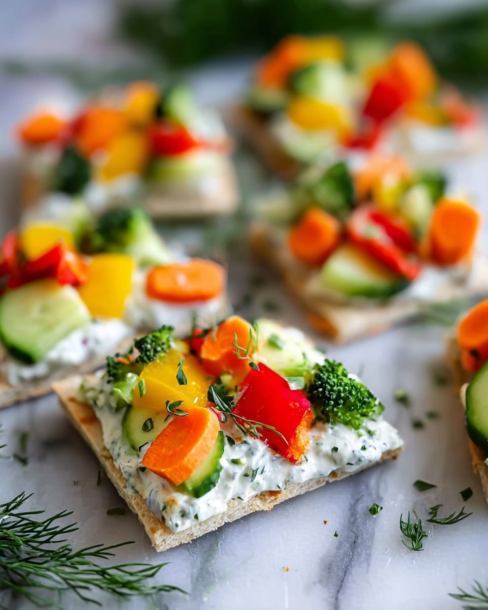 Veggie Crescent Roll Pizza Recipe