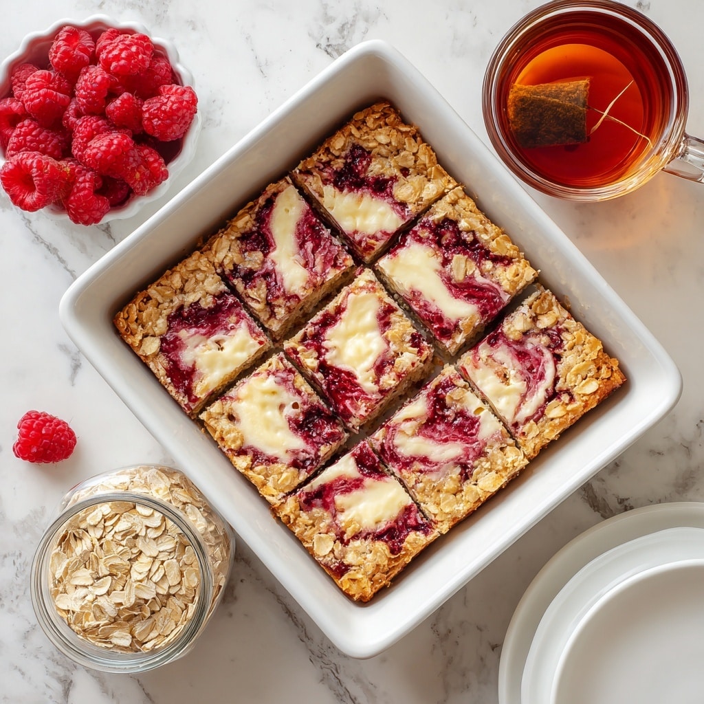 Raspberry Cottage Cheese Baked Oatmeal Recipe