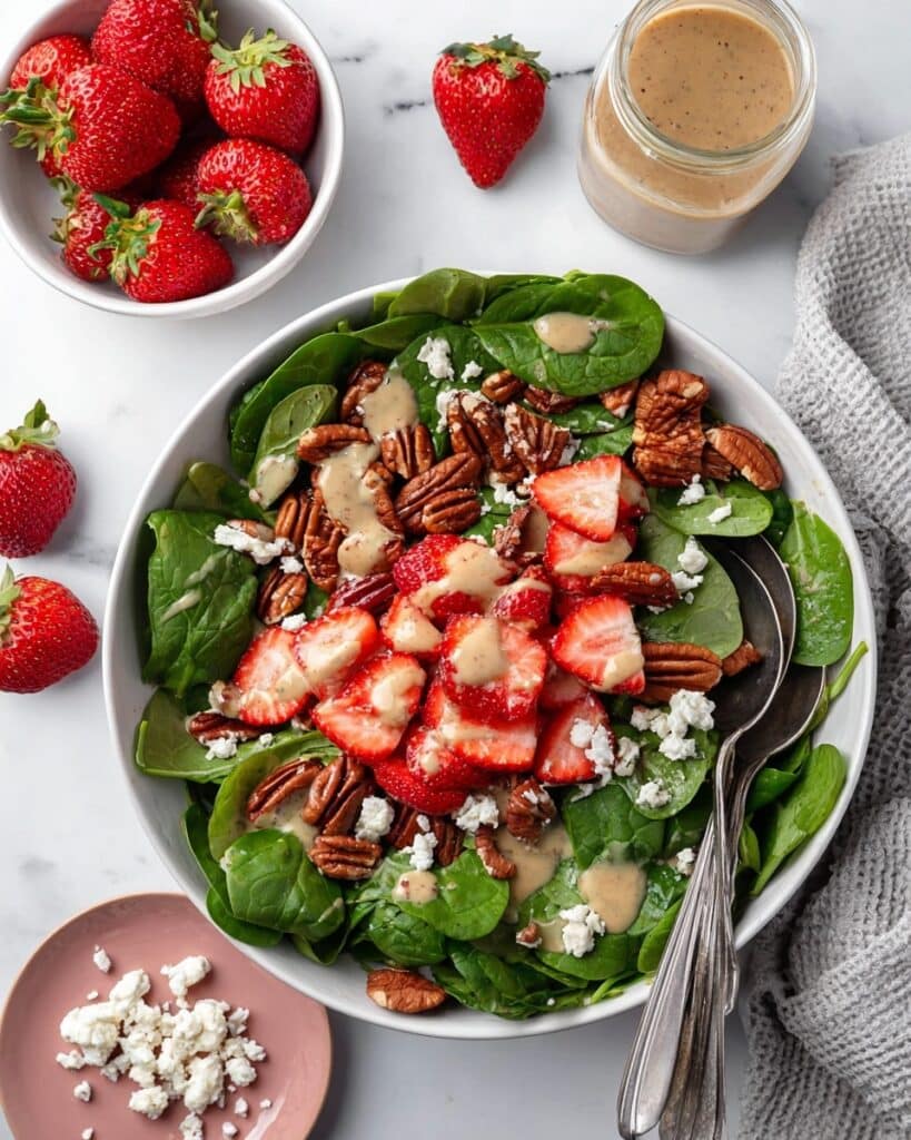 Strawberry Salad with Balsamic Vinaigrette Recipe