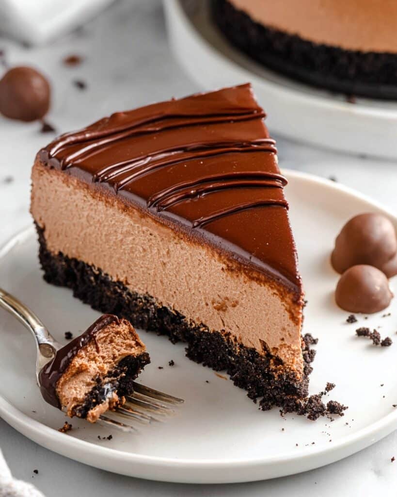 Mocha Cheesecake (No-Bake) Recipe