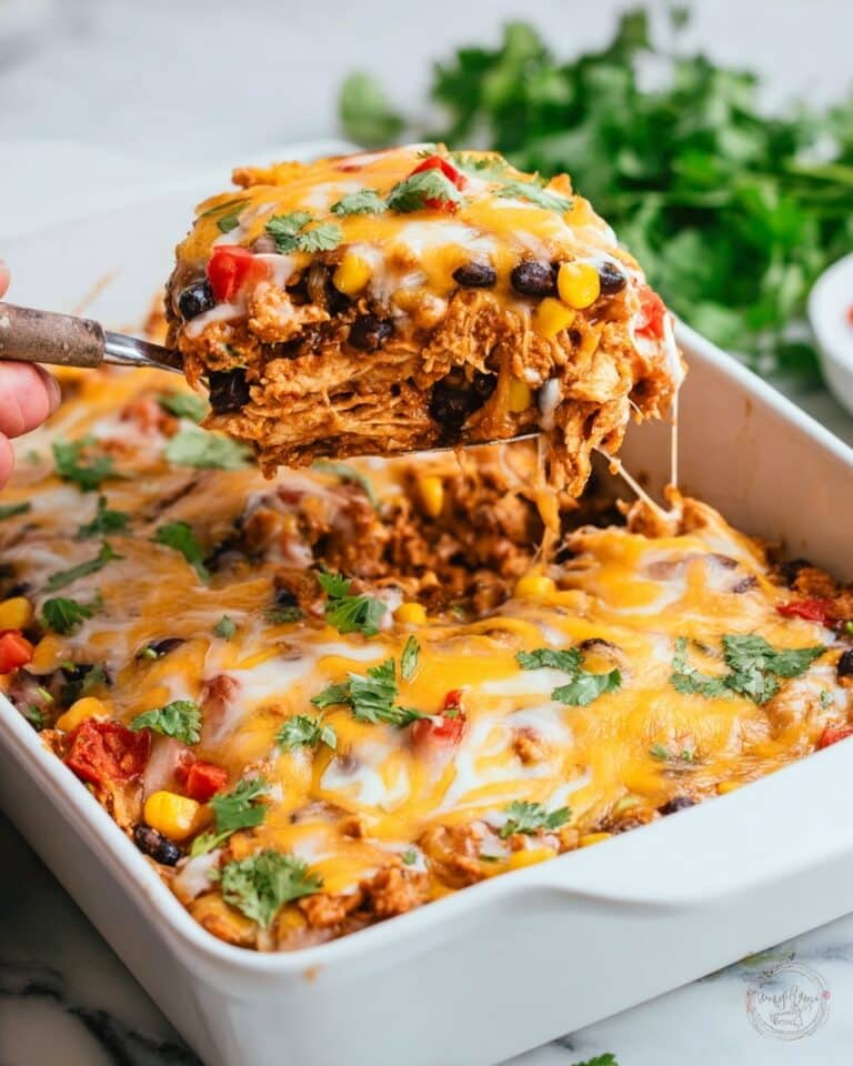 Chicken Burrito Casserole Recipe