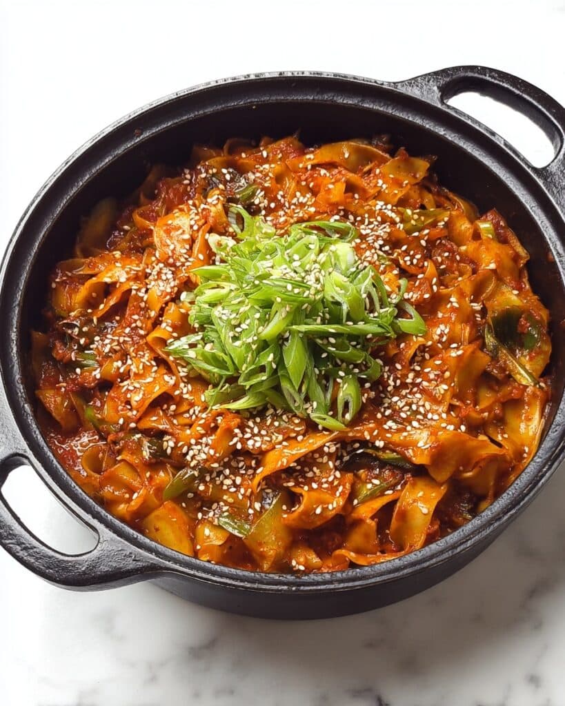 One Pot Spicy Gochujang Lasagne Recipe