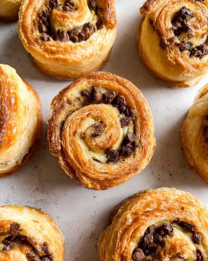 Cookie Puff Pastry Rolls Recipe