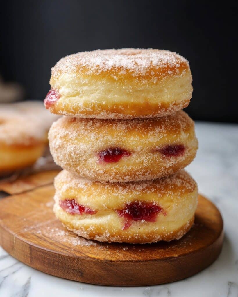 Air Fryer Jelly Donuts Recipe