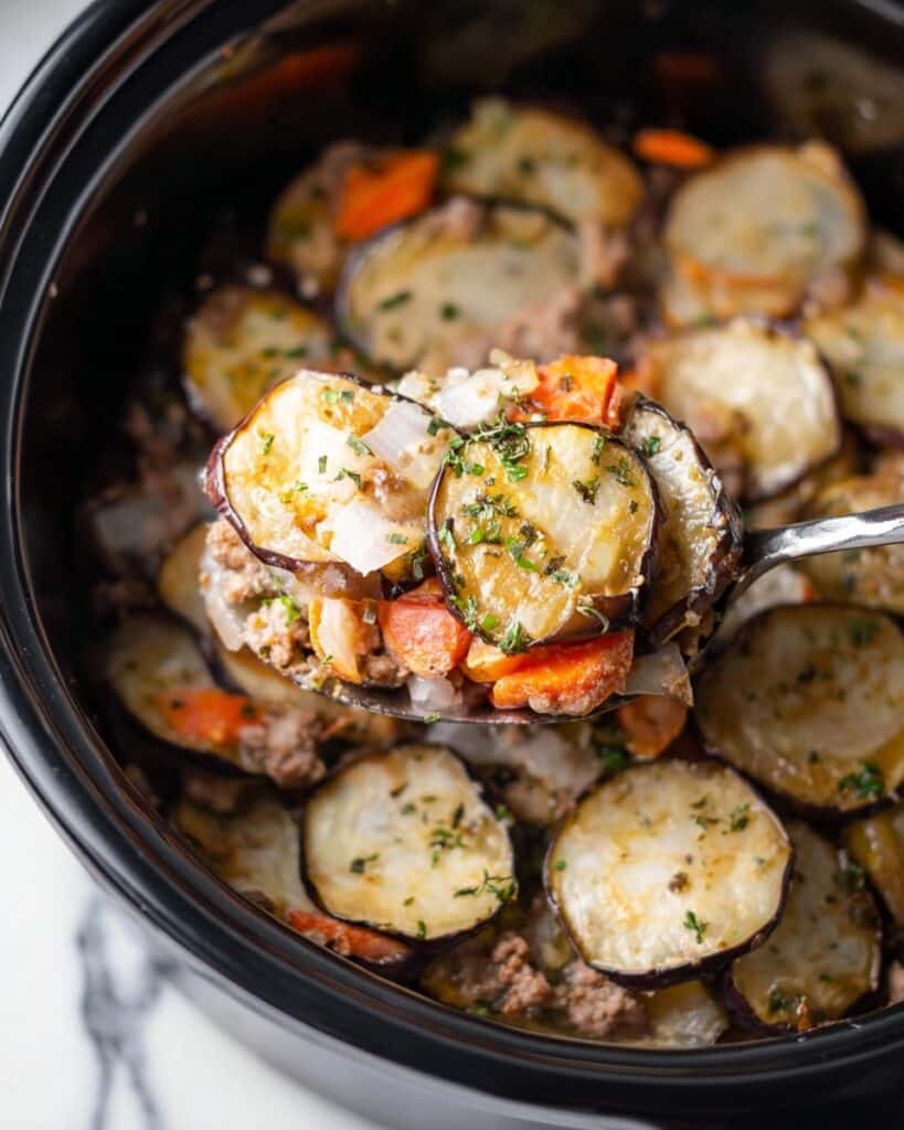 Amish Six Layer Dinner Recipe