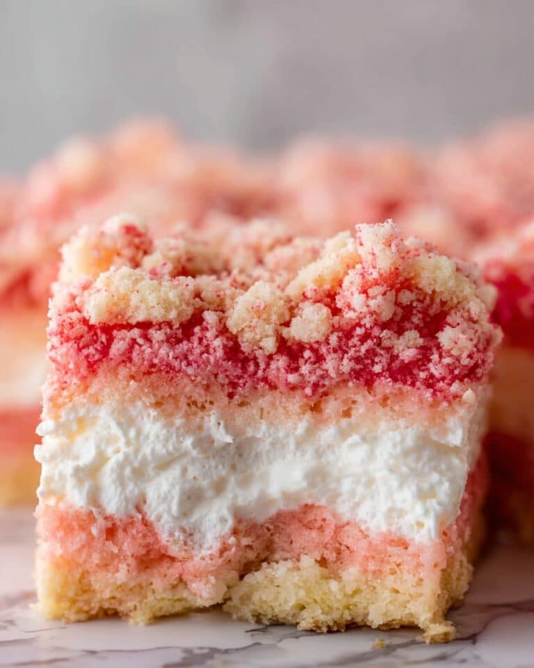 Strawberry Crunch Brownies Recipe