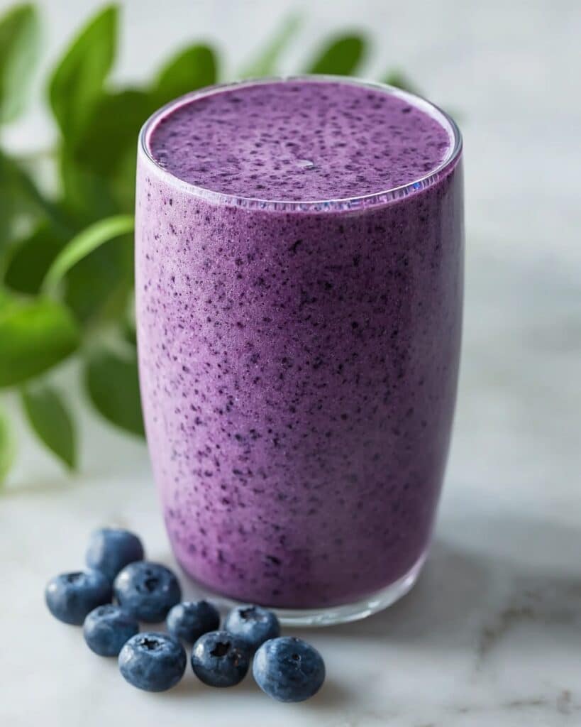 Creamy Blueberry and Avocado Smoothie Recipe
