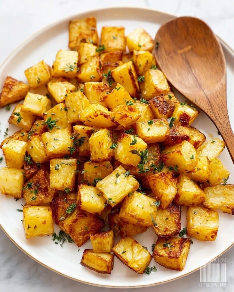 Easy Roasted Rutabaga ‘Potatoes Recipe