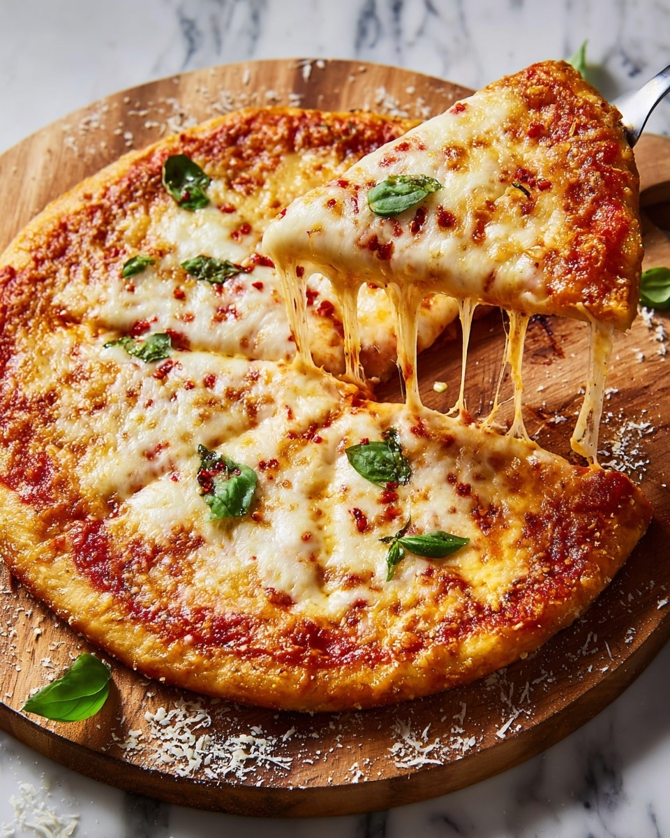 High-Protein Chicken Parm Pizza Recipe
