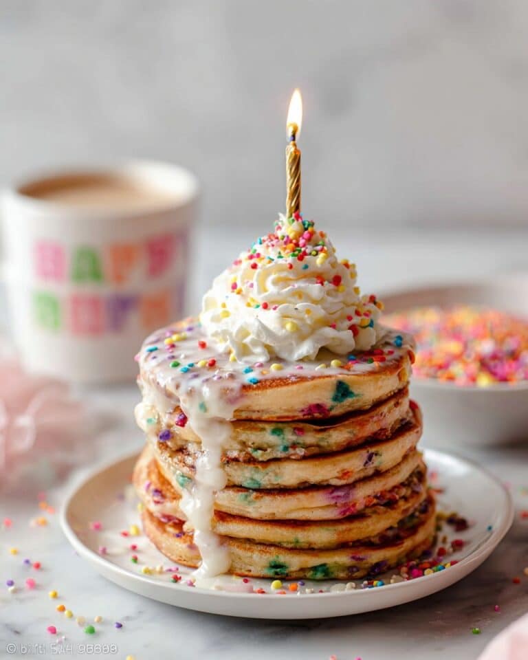 Birthday Cake Pancakes Recipe