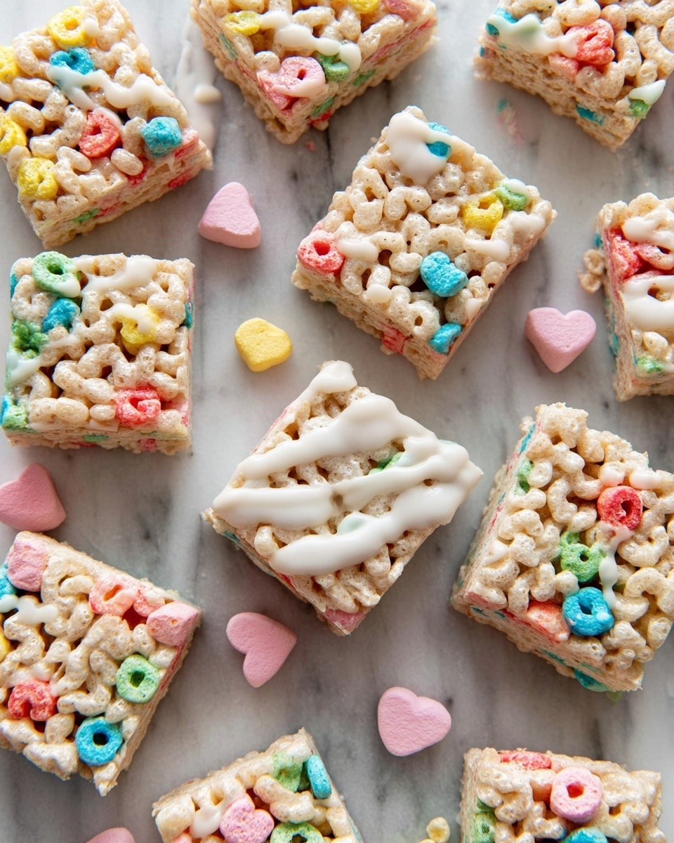 White Chocolate Lucky Charms Treats Recipe