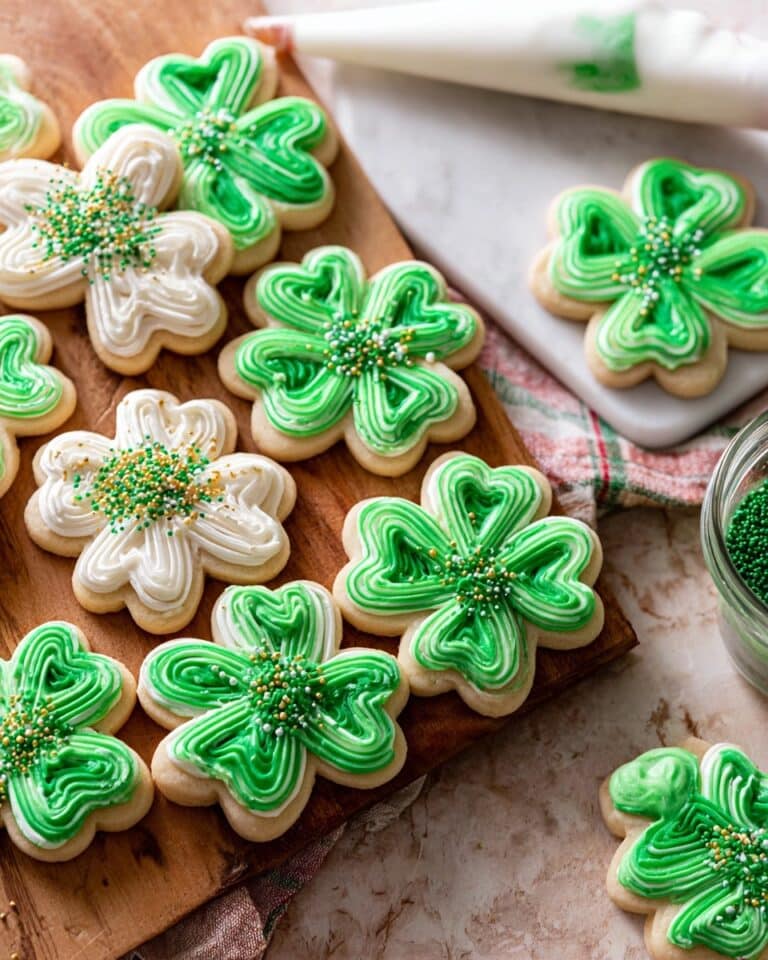 Vanilla Bean St. Patrick’s Day Cookies Recipe