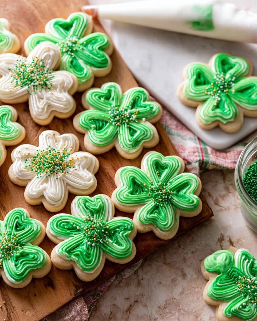 Vanilla Bean St. Patrick’s Day Cookies Recipe