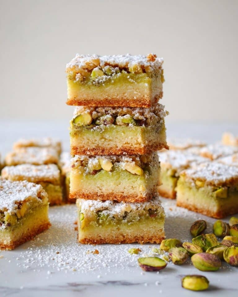 Pistachio-Lemon Bars Recipe