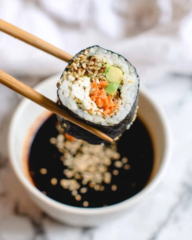 Veggie Quinoa Sushi Rolls Recipe