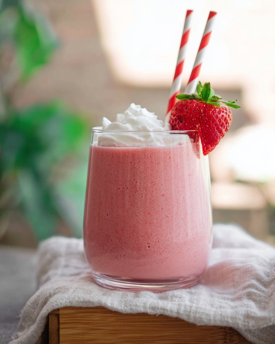 Strawberry Banana Greek Yogurt Smoothie Recipe