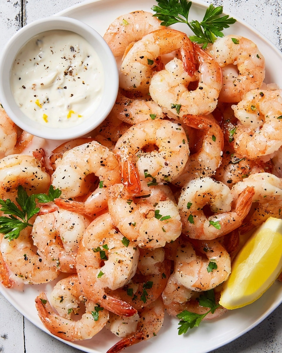 Roasted Shrimp Cocktail with Lemon-Horseradish Aioli Recipe