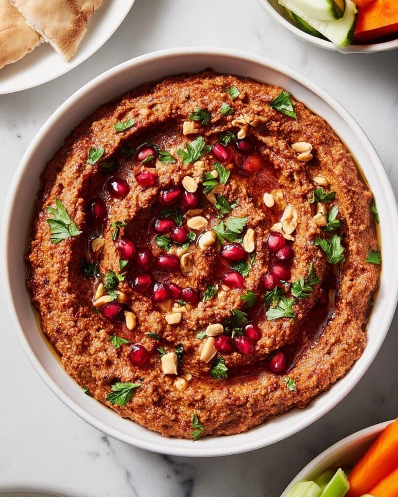 Muhammara Dip With Crudités Recipe