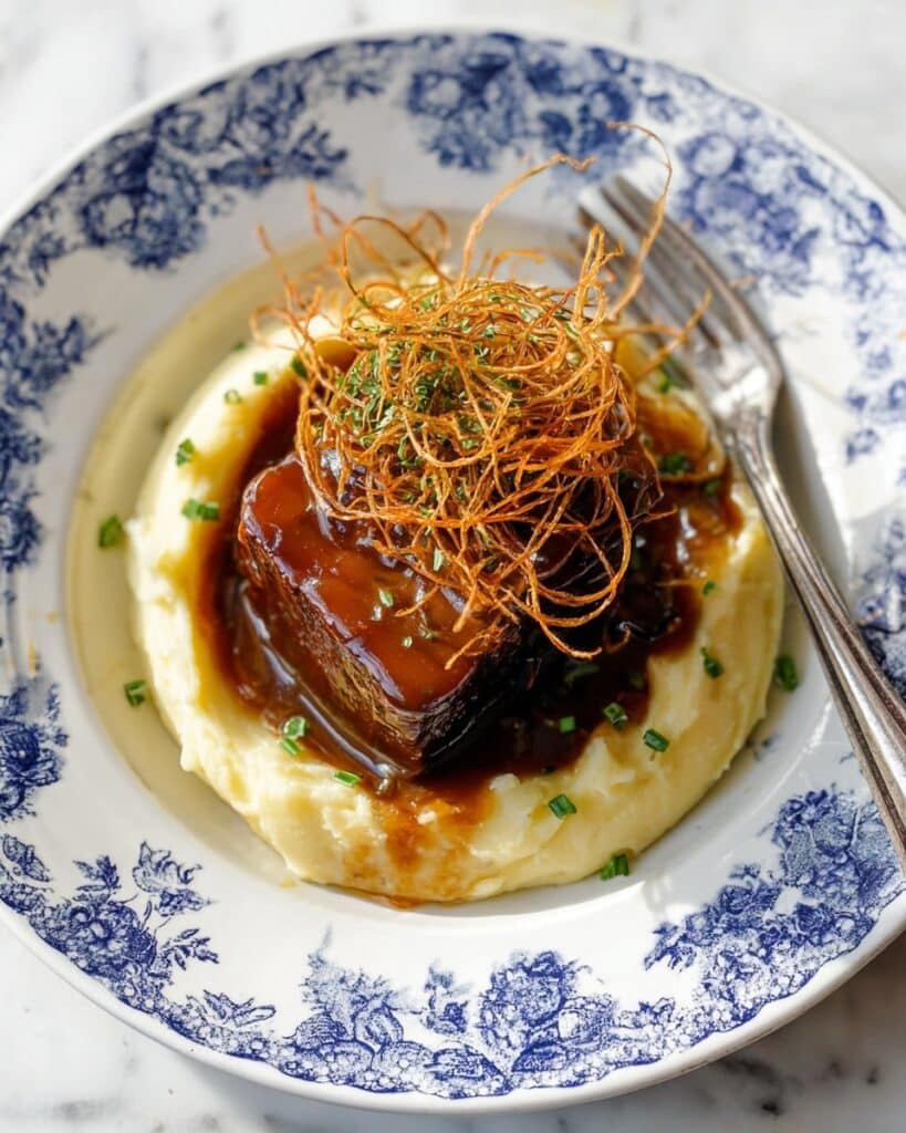Miso Maple Short Ribs with Gochujang Glaze Recipe