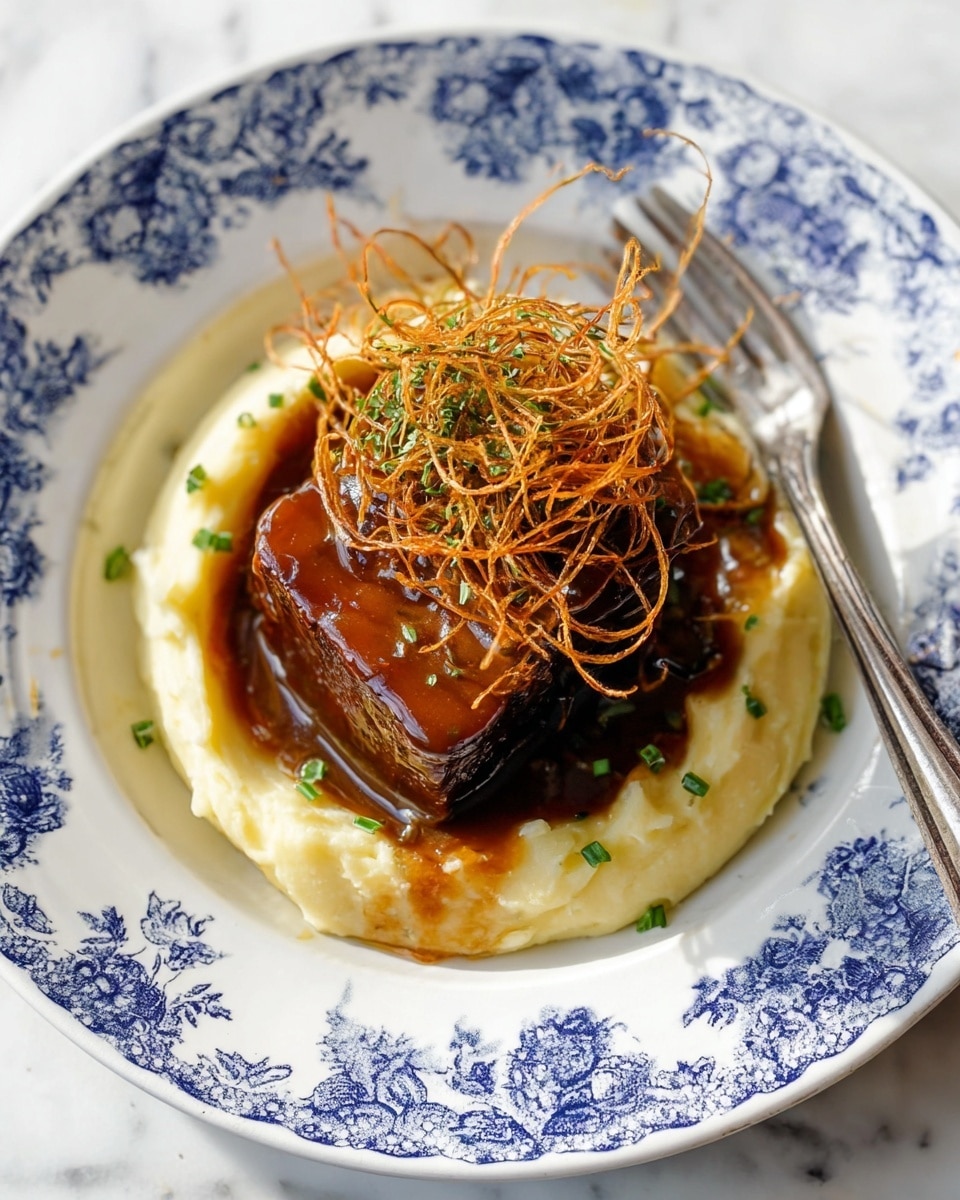 Miso Maple Short Ribs with Gochujang Glaze Recipe
