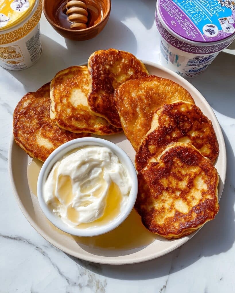 Crispy Croissants with Honey, Butter, and Skyr Recipe